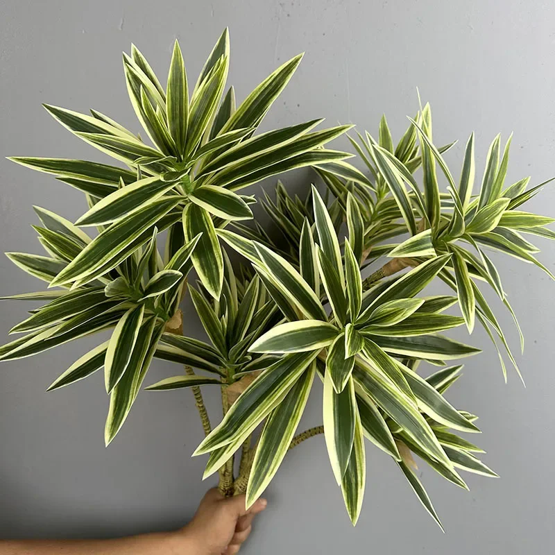 Dracaena Marginata - Plantas verdes artificiais lírio tropical bambus