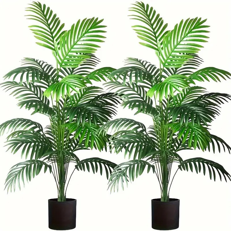 Dracaena Marginata - 24 folhas areca palma plantas artificiais