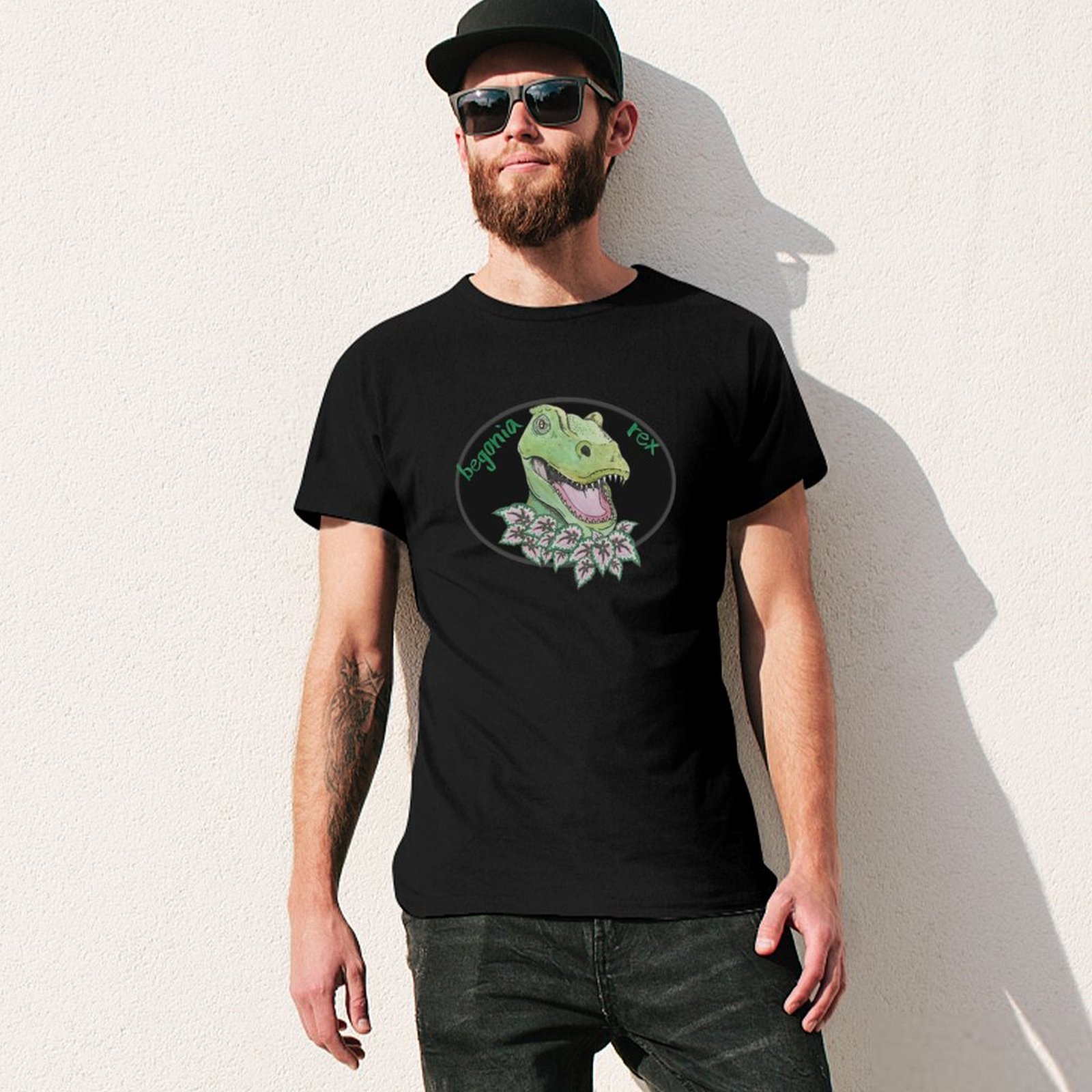 Camiseta T Rex Begonia, camise - Begonia Rex avaliação e preço