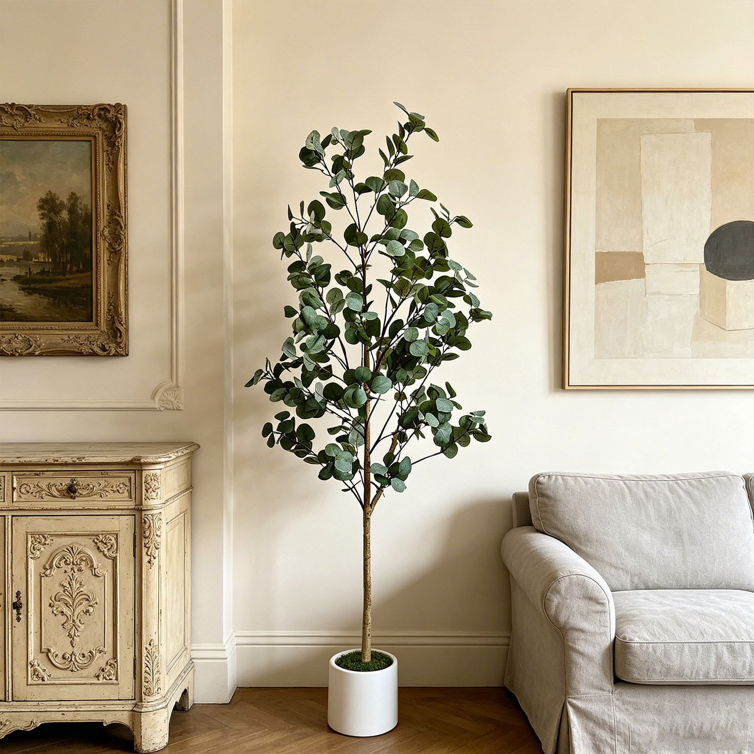 Árvore de Eucalipto Artificial - Dracaena Marginata avaliação e preço