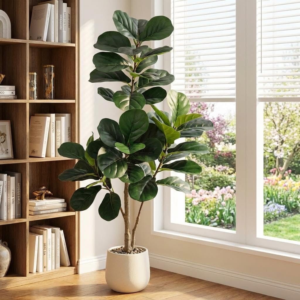 Ficus Lyrata Artificial - Plan - Ficus Lyrata Tree avaliação e preço