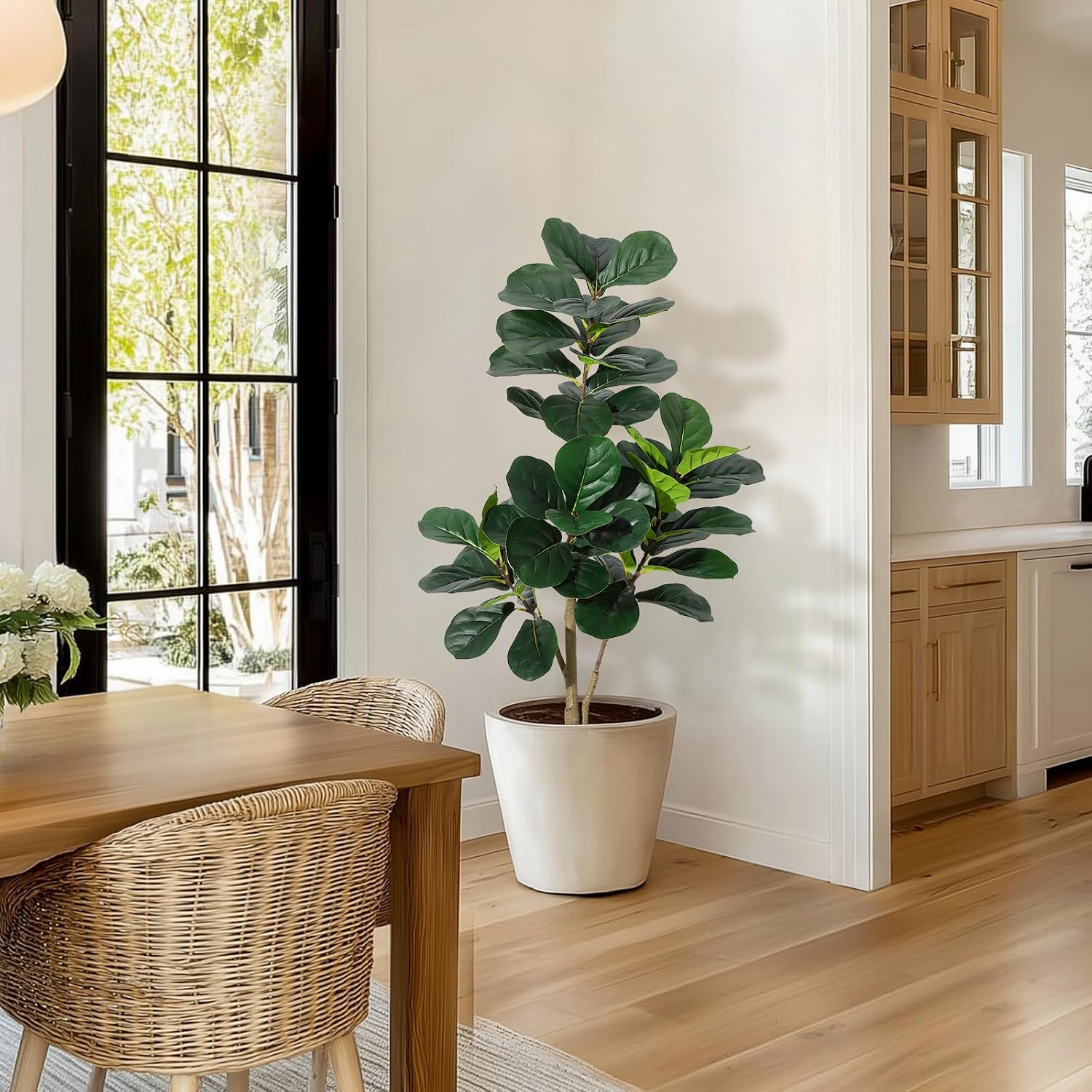 Ficus Lyrata Artificial - Plan - Ficus Lyrata Tree avaliação e preço